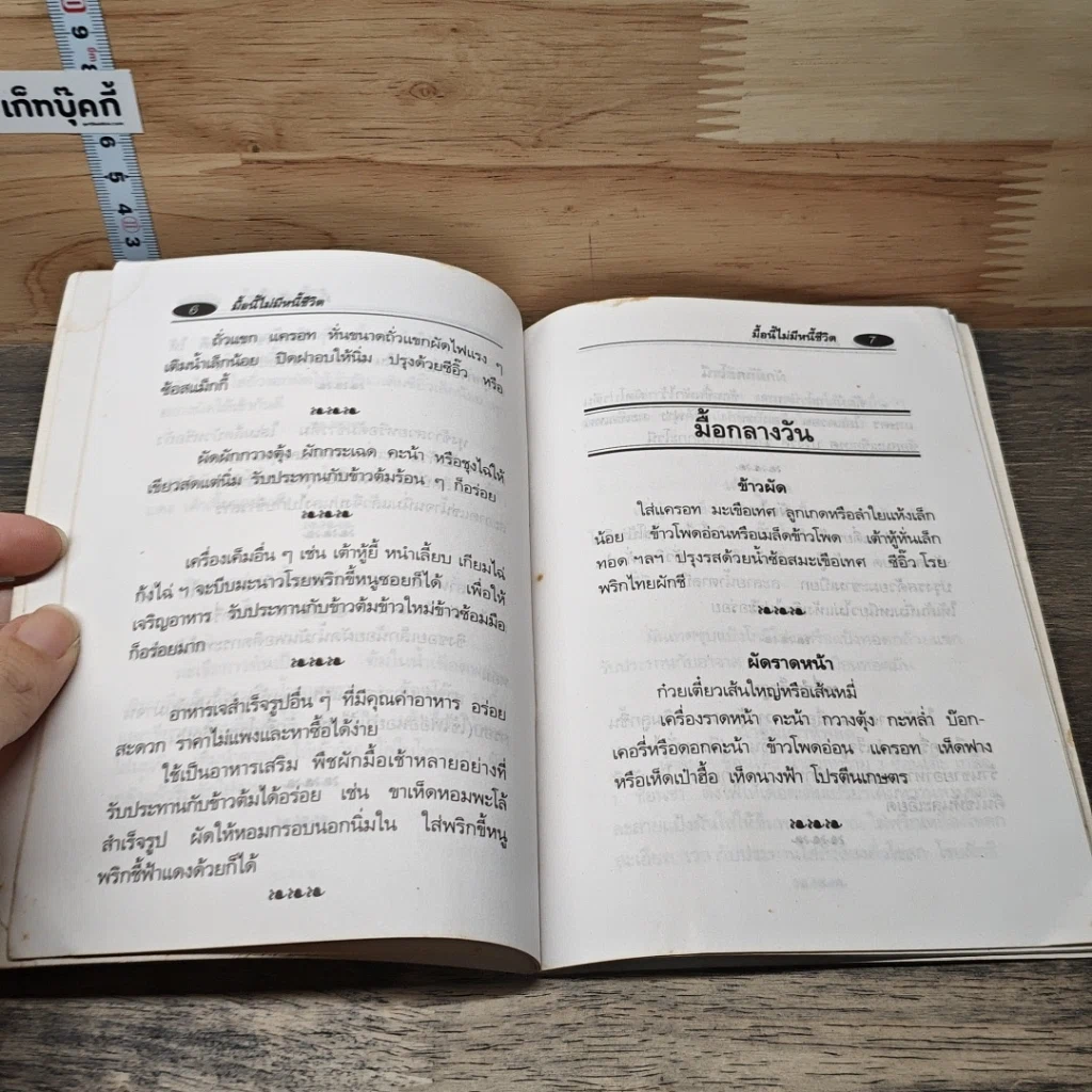 หนังสือ มื้อนี้ไม่มีหนี้ชีวิต รูปที่ 7