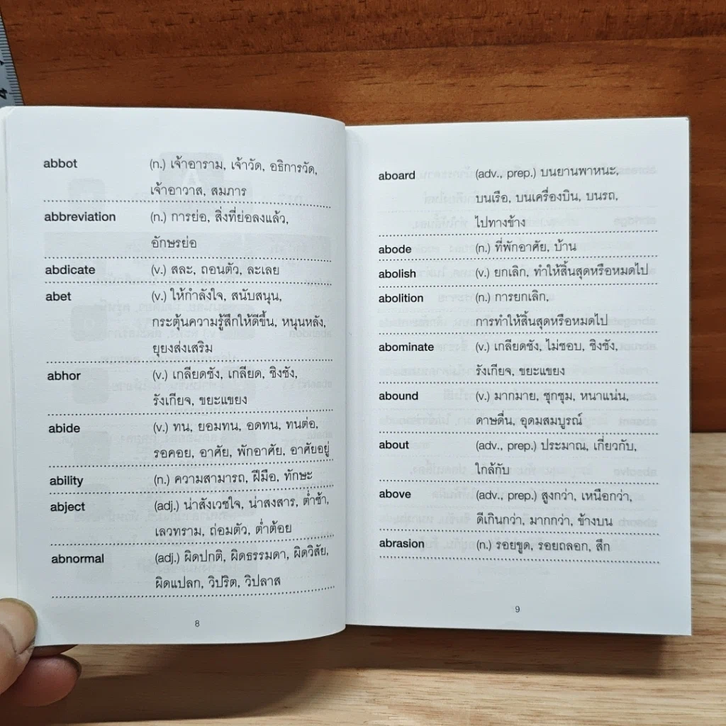 หนังสือ คำศัพท์ออกสอบบ่อย สำหรับการสอบ TOEFL TOEIC รูปที่ 9