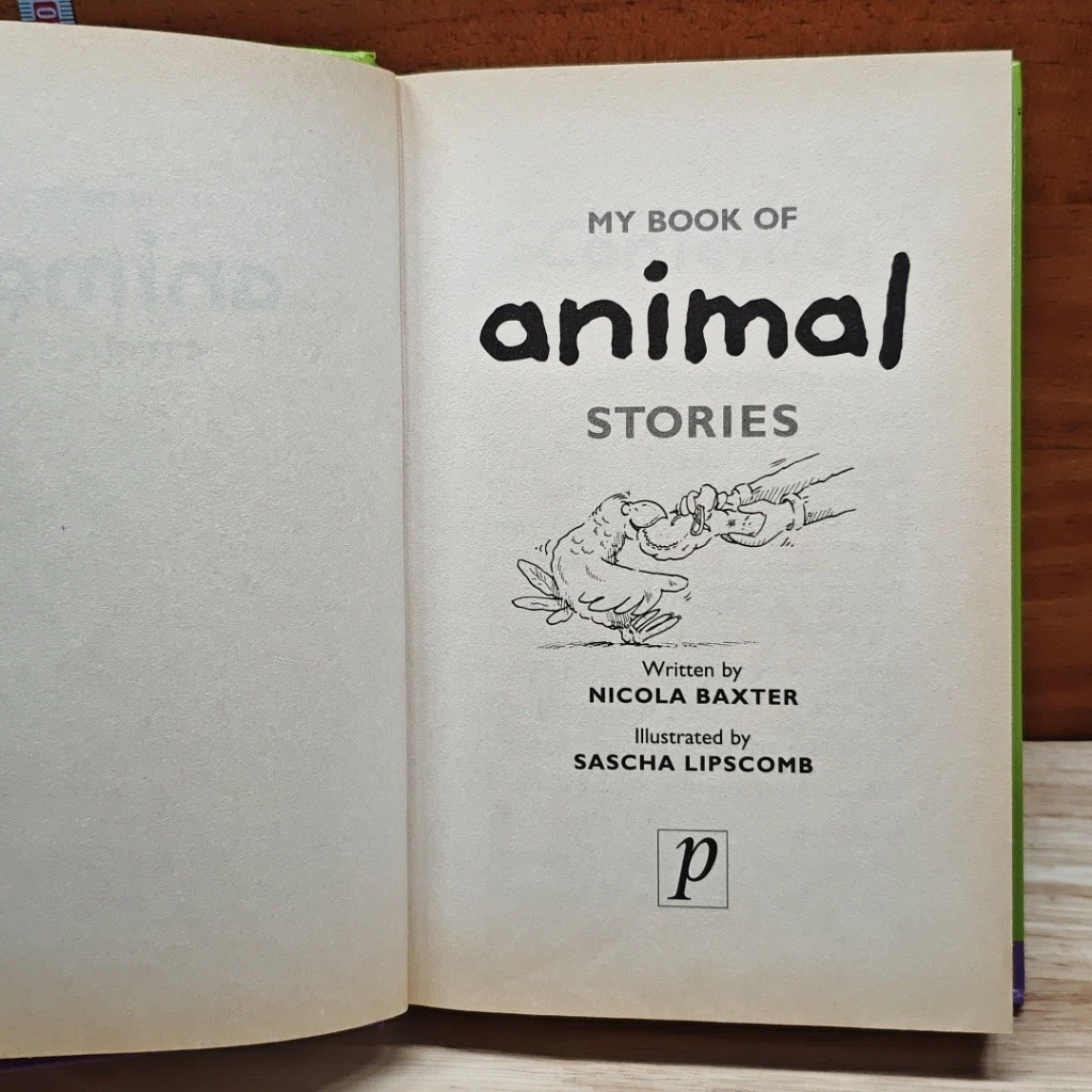 หนังสือ My Book of Animal Stories รูปที่ 6