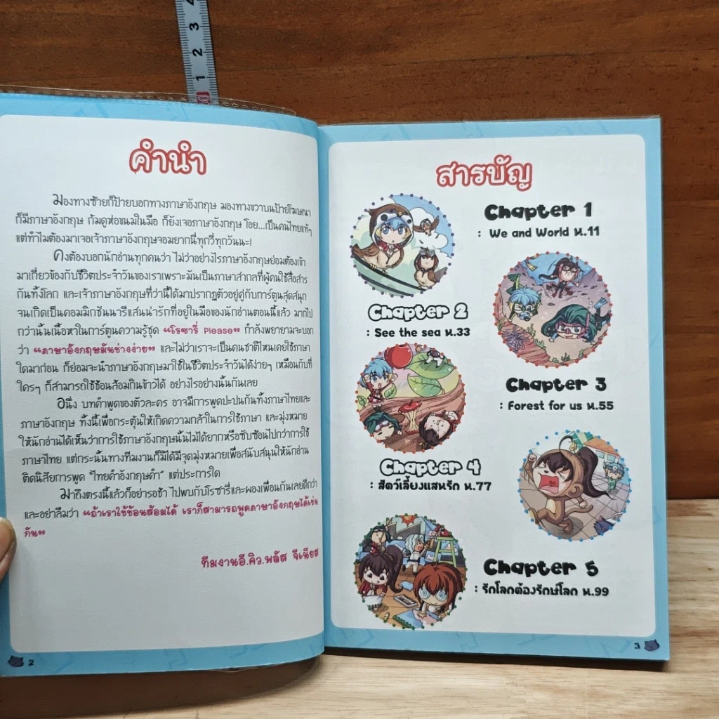 หนังสือ ลาฟลอร่า โรซารี่ Please บทที่ 5 ท่องป่าพาเพลินแล้วไป Learn English รูปที่ 6