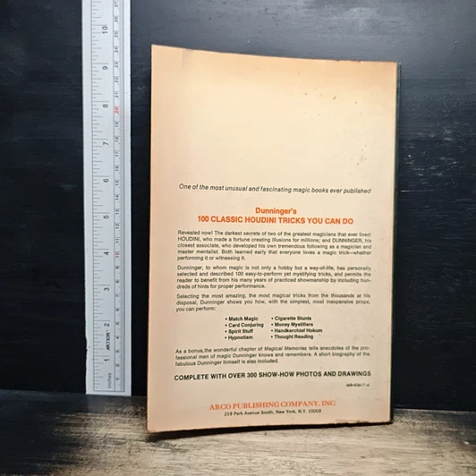 หนังสือ 100 Classic Houdini Tricks You Can Do รูปที่ 2
