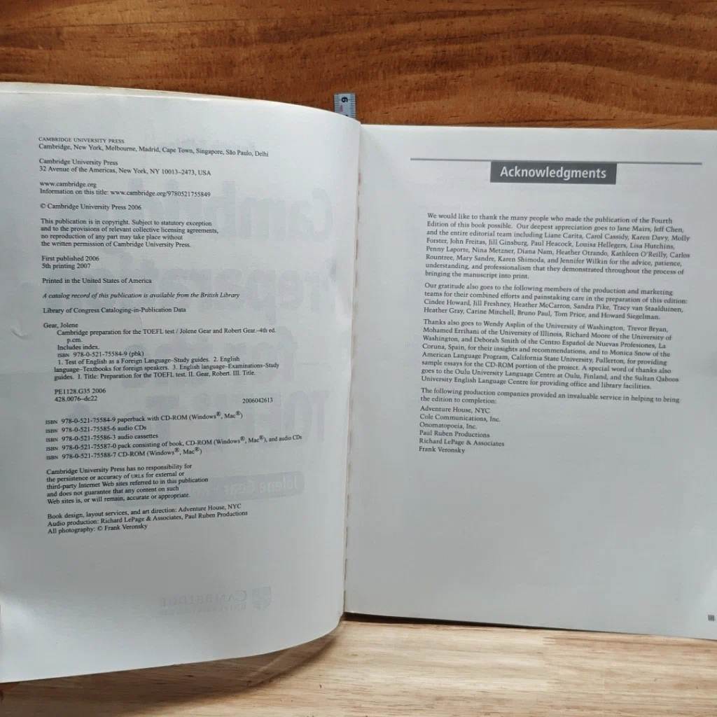 Cambridge Preparation for the TOEFL Test รูปที่ 7