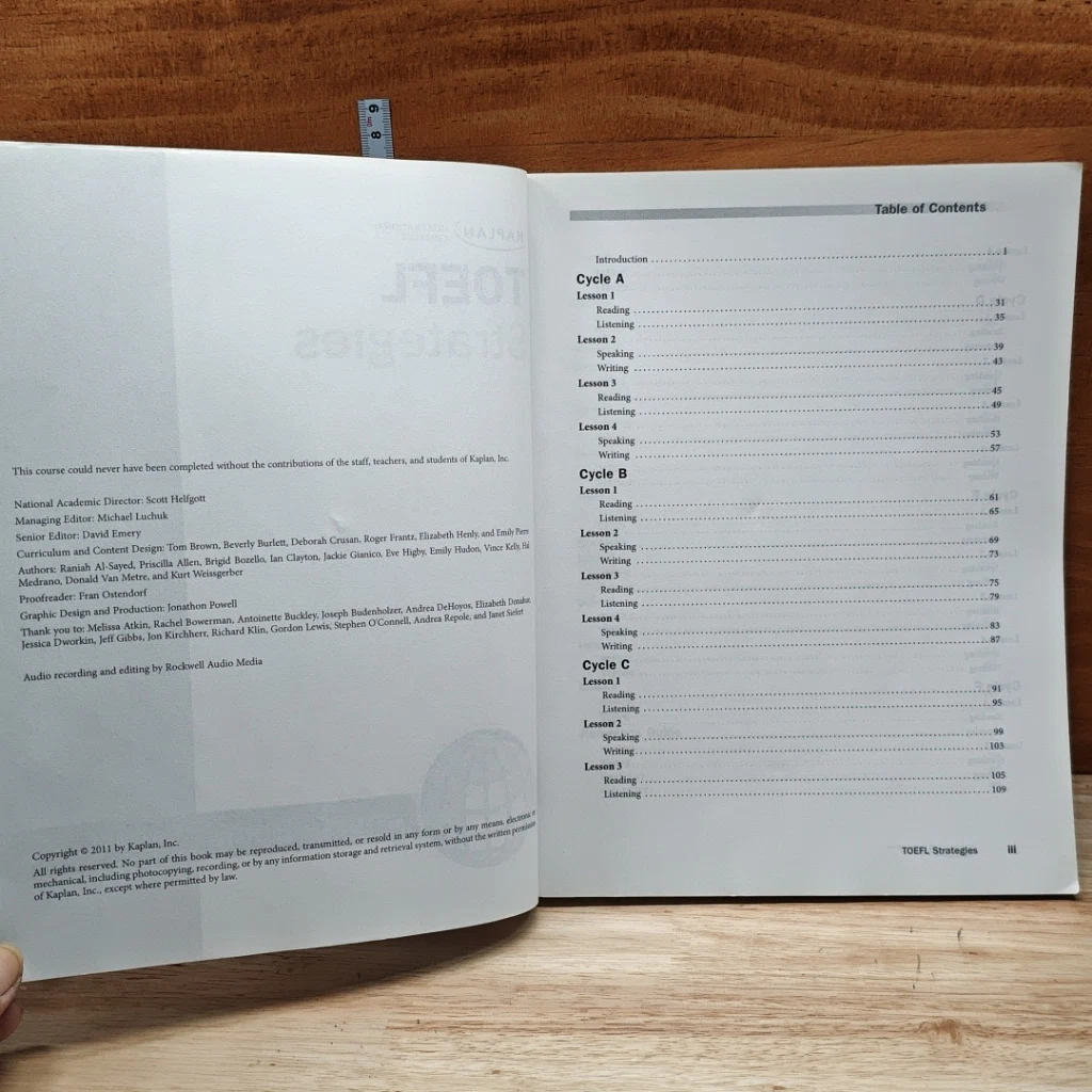 TOEFL Strategies Course Book รูปที่ 6