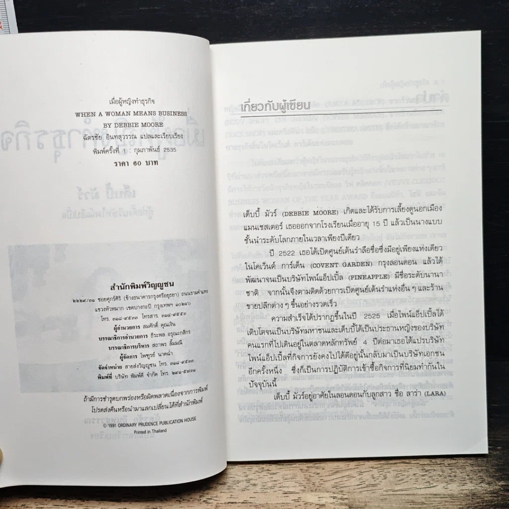 หนังสือ เมื่อผู้หญิงทำธุรกิจ รูปที่ 6
