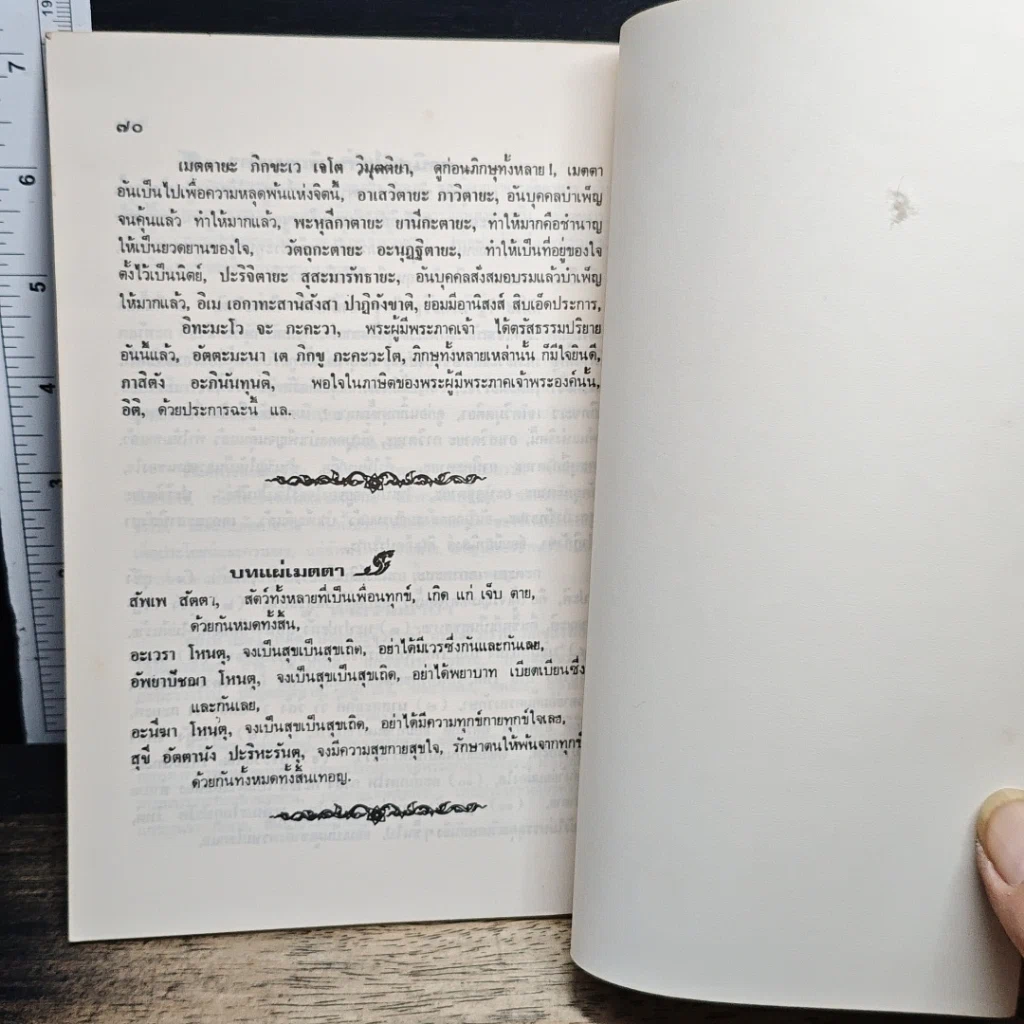 หนังสือสวดมนต์ คู่มืออุบาสก อุบาสิกา บทสวดมนต์ทำวัตรเช้า-เย็น แปลไทย รูปที่ 9