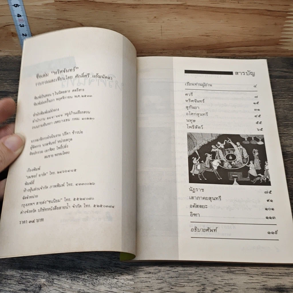 หนังสือ หริศจันทร์ รูปที่ 6