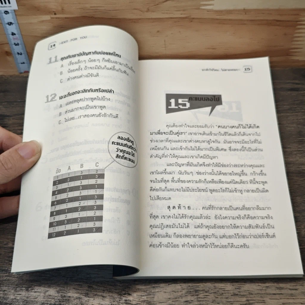 หนังสือ อกหักใช่ไหม ไม่ตายหรอก Exit For รูปที่ 7