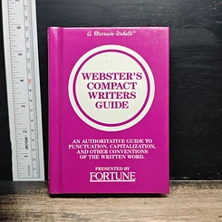 หนังสือ Webster's Compact Writer's Guide