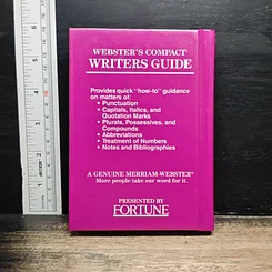 หนังสือ Webster's Compact Writer's Guide รูปที่ 2
