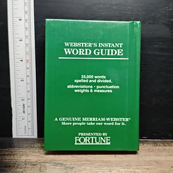 หนังสือ Webster's Instant Word Guide 35,000 Words Spelled And Divided รูปที่ 2