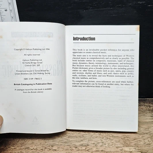 Hutchinson Pocket Dictionary of Classical Music รูปที่ 8