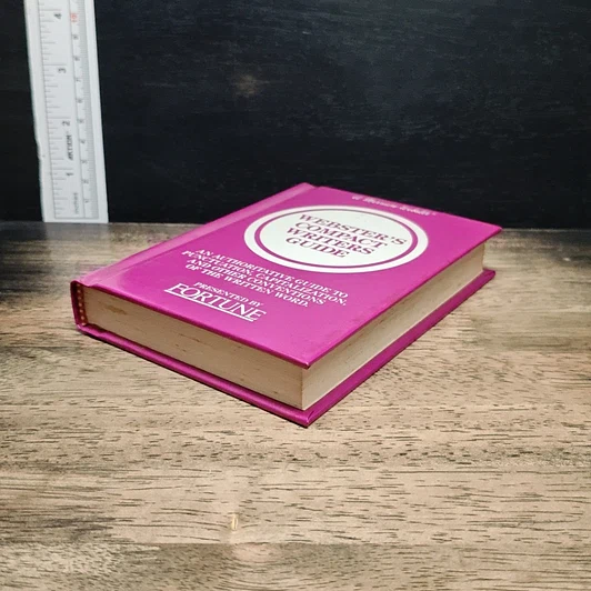 หนังสือ Webster's Compact Writer's Guide รูปที่ 4