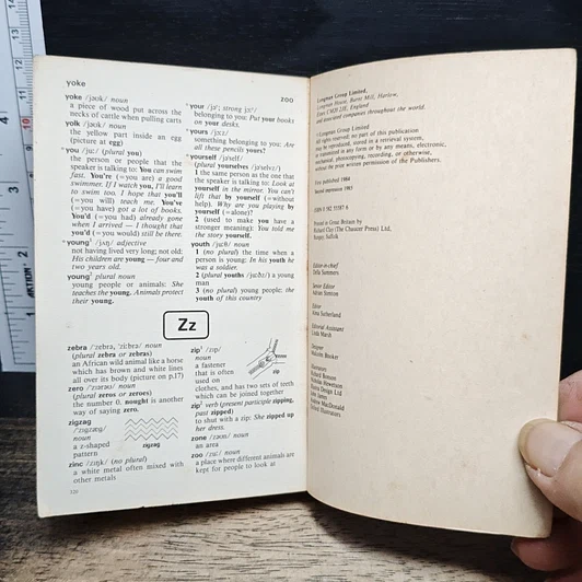 Longman New Pocket English Dictionary รูปที่ 8