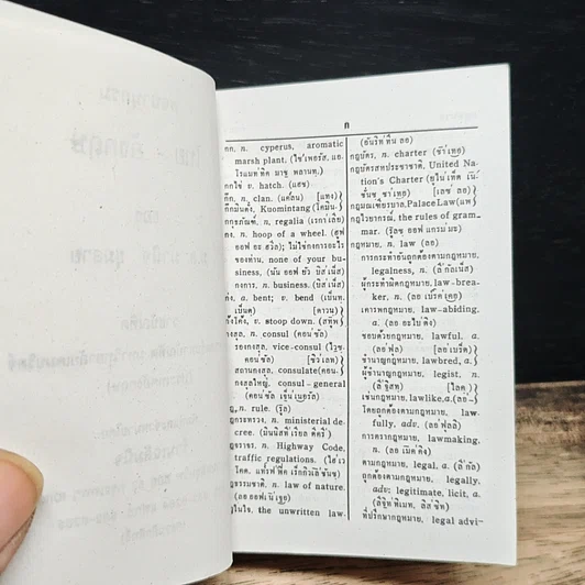 Thai-English Dictionary พจนานุกรม ไทย-อังกฤษ รูปที่ 7