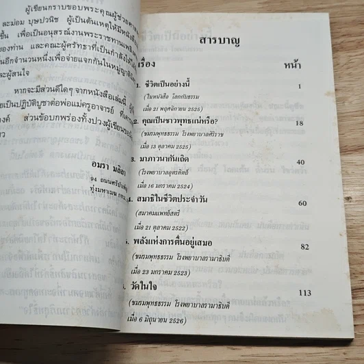 หนังสือ ชีวิตเป็นอย่างนี้ รูปที่ 6