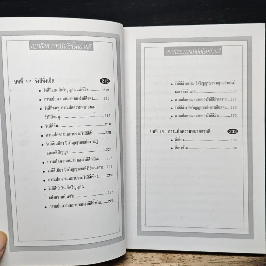 หนังสือ สมาธิและการบำบัดโรคด้วยสี รูปที่ 9
