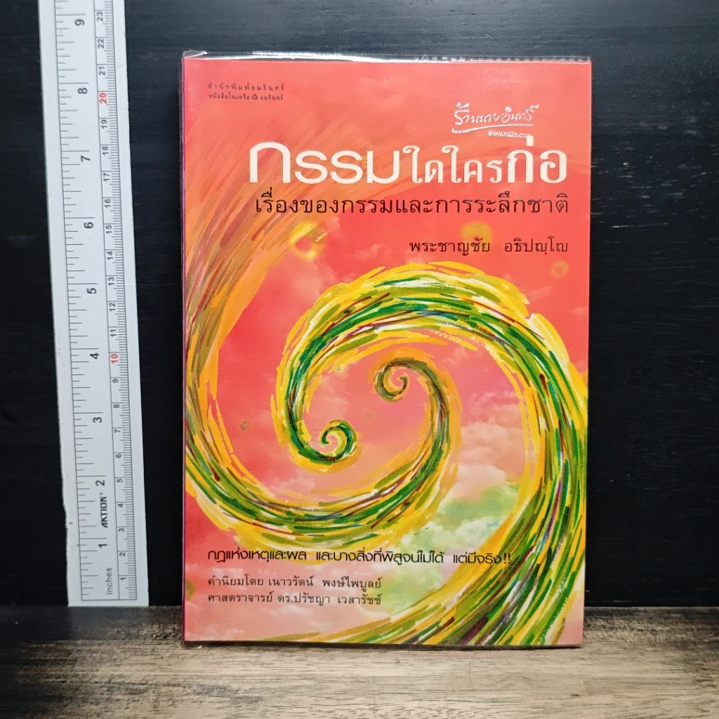 หนังสือ กรรมใดใครก่อ เรื่องของกรรมและการระลึกชาติ รูปที่ 1