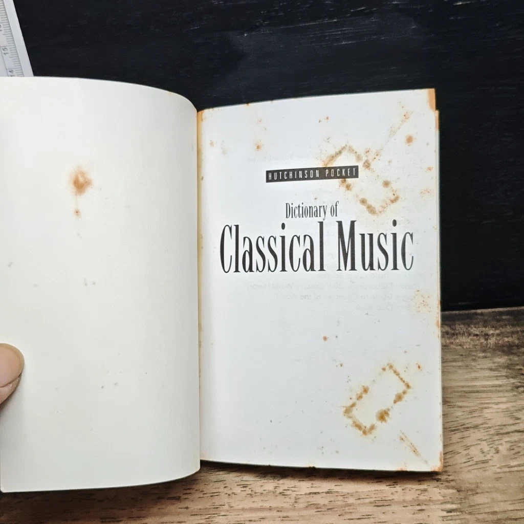 Hutchinson Pocket Dictionary of Classical Music รูปที่ 6