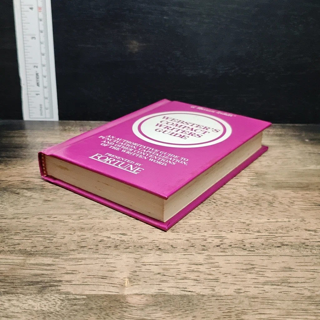 หนังสือ Webster's Compact Writer's Guide รูปที่ 4