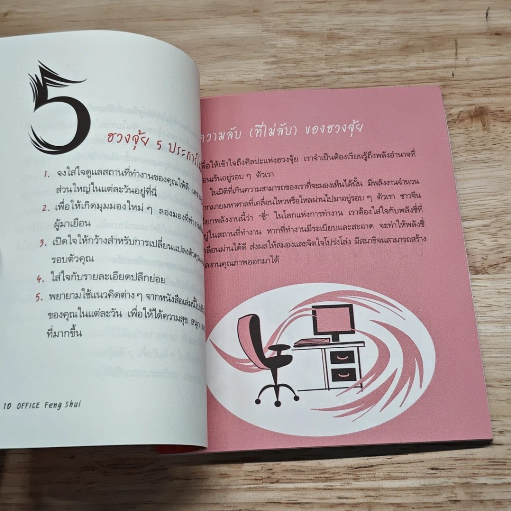 หนังสือ Office Feng Shui ฮวงจุ้ยดีๆ เพื่อวันดีๆ ในที่ทำงาน รูปที่ 8