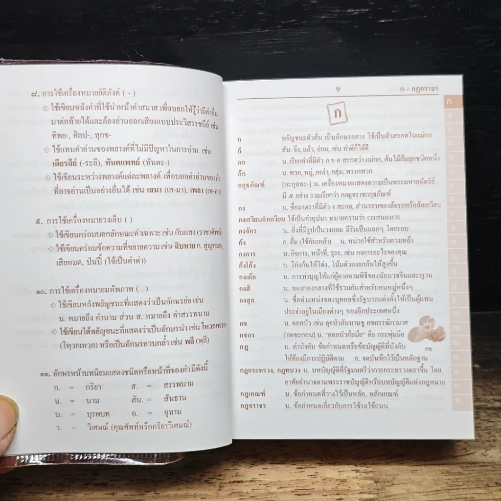 หนังสือ พจนานุกรมไทย ฉบับรวมความรู้รอบตัว รูปที่ 8