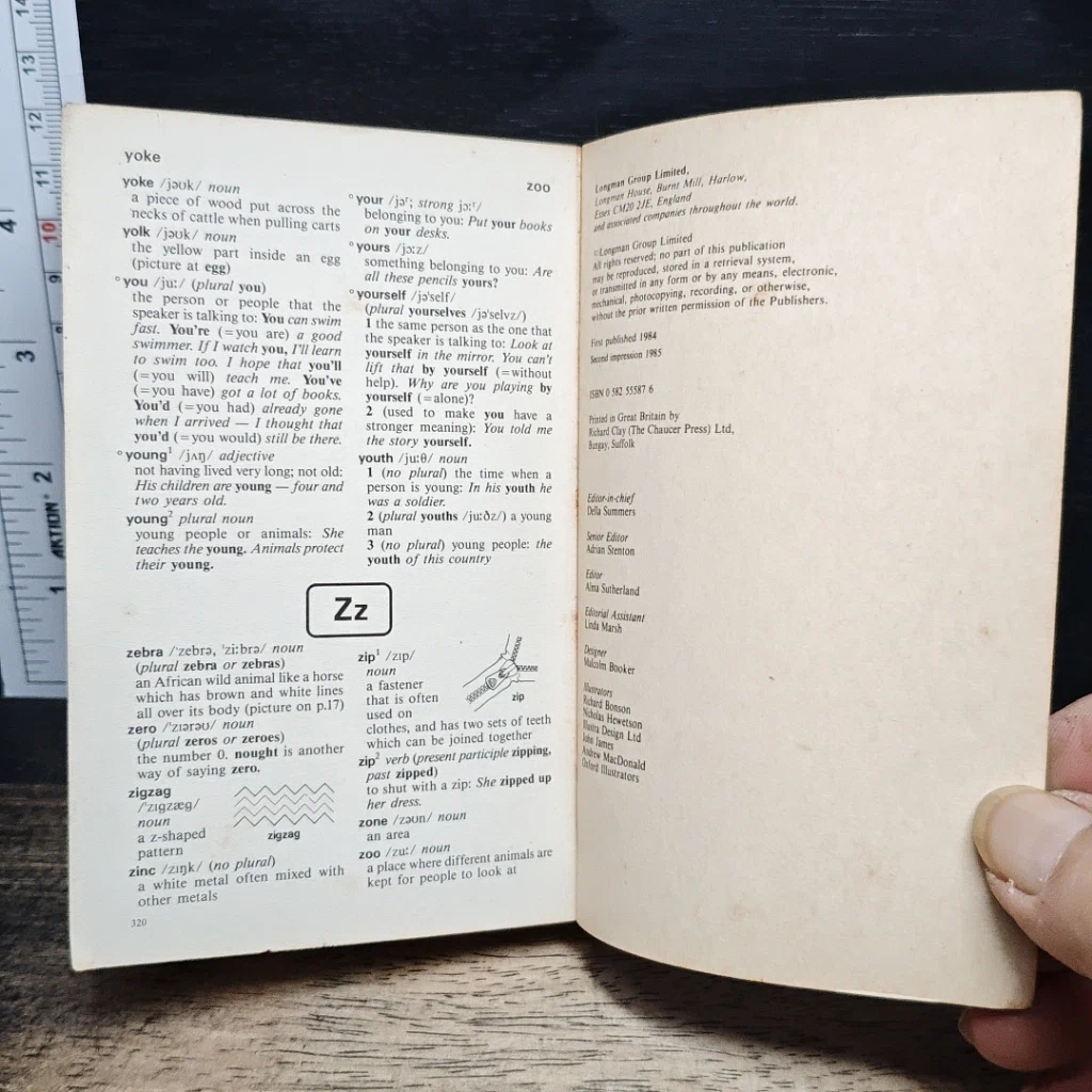 Longman New Pocket English Dictionary รูปที่ 8