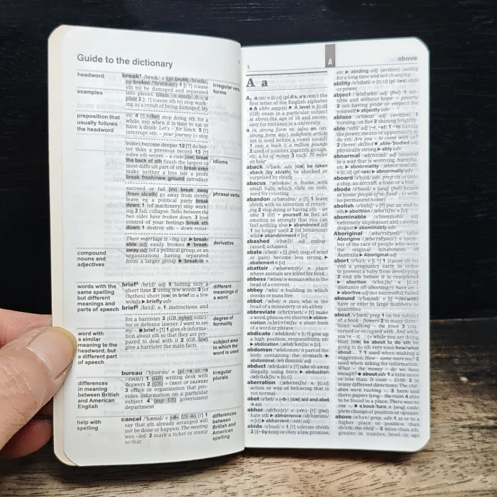 Oxford Learner's Pocket Dictionary New Edition รูปที่ 7