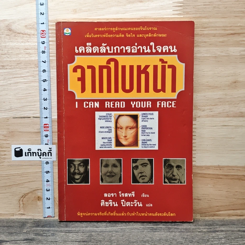 หนังสือ เคล็ดลับการอ่านใจคนจากใบหน้า รูปที่ 1