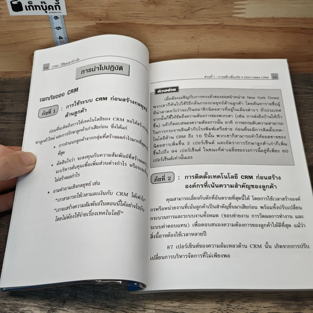 หนังสือ Crm วิธีของฮาร์วาร์ด Crm-The Right Way รูปที่ 8