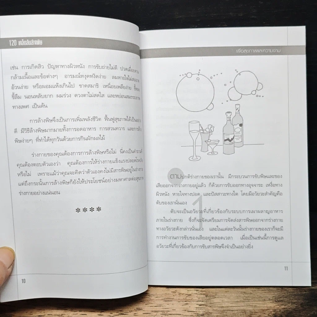 หนังสือ 120 เคล็ดลับล้างพิษเพื่อสุขภาพและความงาม รูปที่ 8
