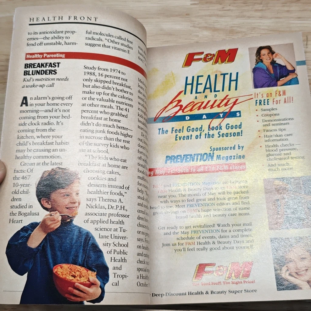 Prevention Magazine Apr 1993 รูปที่ 6