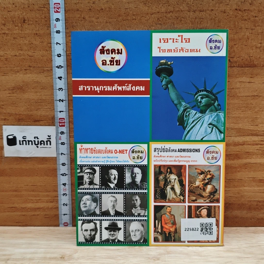 หนังสือ ลูกเล่นข้อสอบสังคม รูปที่ 2