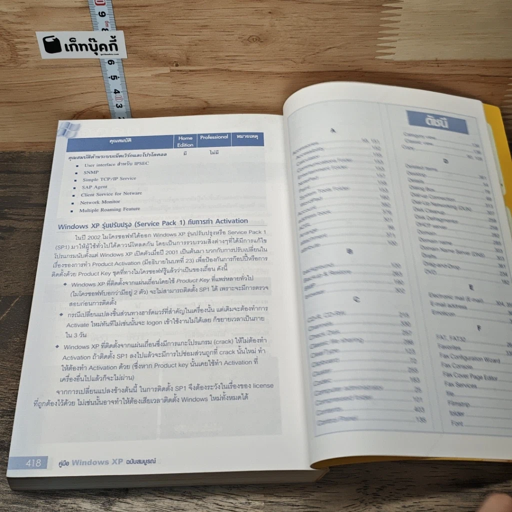 หนังสือ คู่มือ Windows XP ฉบับสมบูรณ์ รูปที่ 9