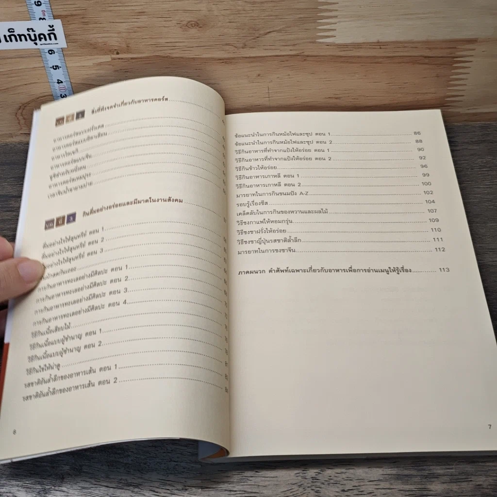 หนังสือ เคล็ดลับและมารยาทในโต๊ะอาหาร รูปที่ 8