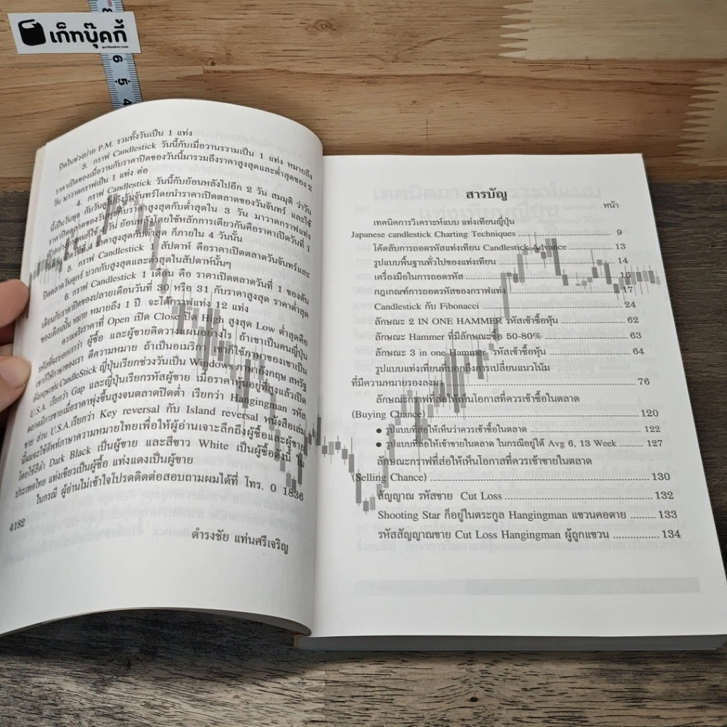 หนังสือ เทคนิคกราฟแท่งเทียน รูปที่ 8