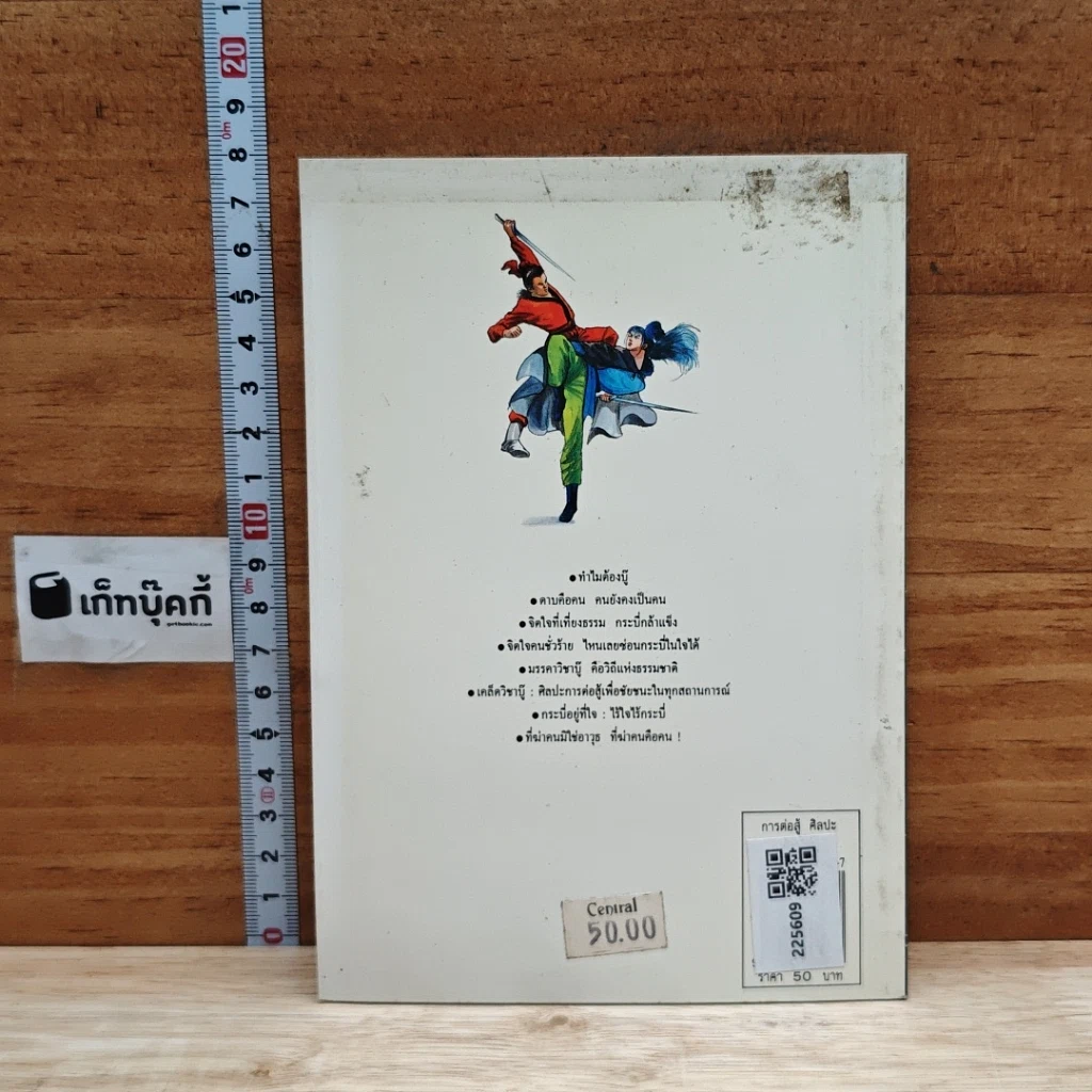 หนังสือ การต่อสู้ ศิลปะ และปรัชญา รูปที่ 2