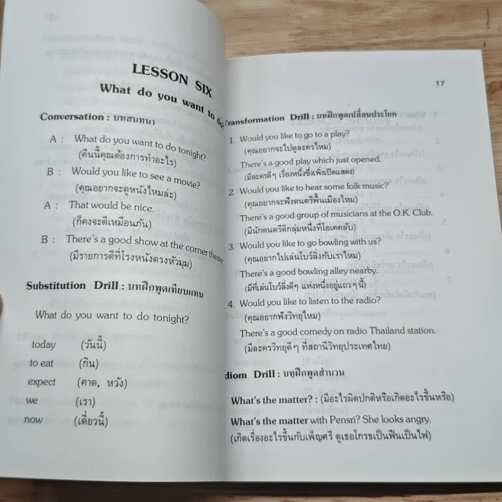 หนังสือ บทสนทนาภาษาอังกฤษ รูปที่ 8