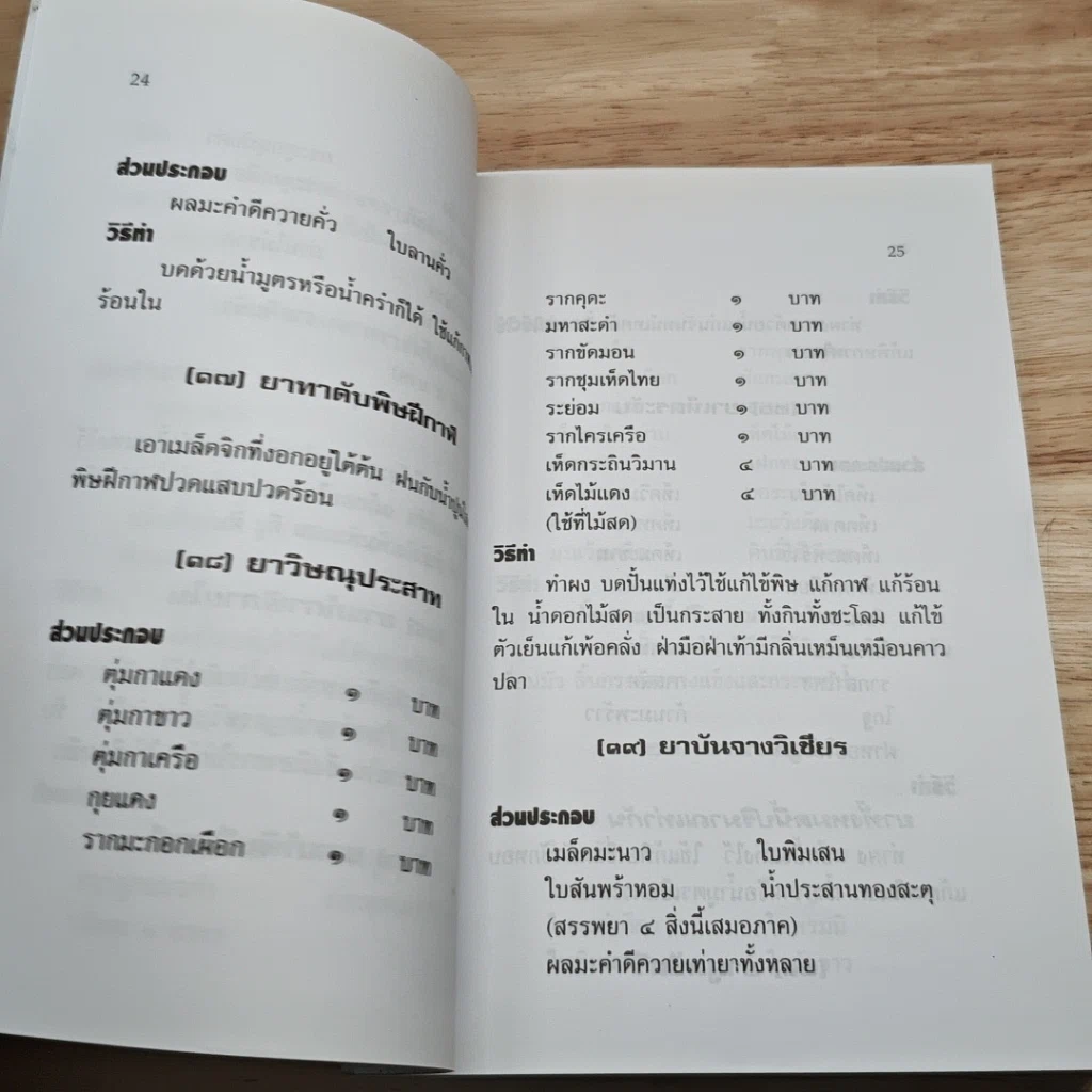 หนังสือ ตำรายาแผนโบราณ ตำรับสำนักเขาอ้อ ฉบับเพิ่มเติม รูปที่ 6
