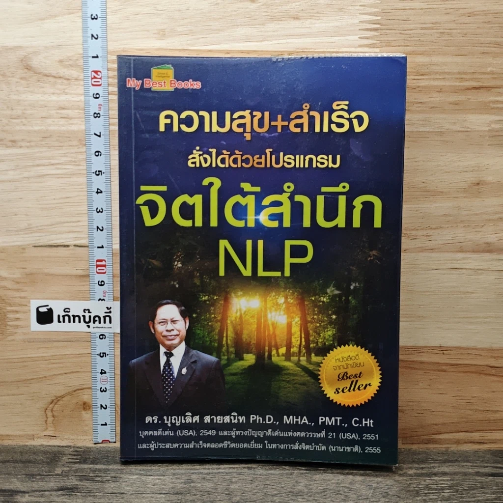 หนังสือ ความสุข+สำเร็จ สั่งได้ด้วยโปรแกรมจิตใต้สำนึก NLP รูปที่ 1
