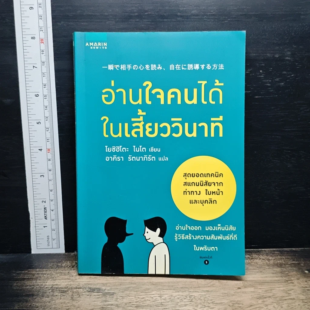 หนังสือ อ่านใจคนได้ในเสี้ยววินาที รูปที่ 1