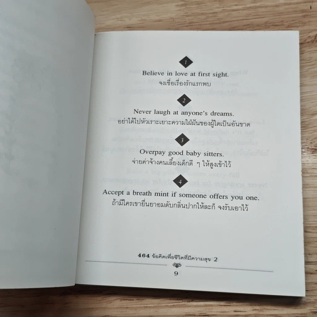 หนังสือ 464 ข้อคิด เพื่อชีวิตที่มีความสุข 2 รูปที่ 7