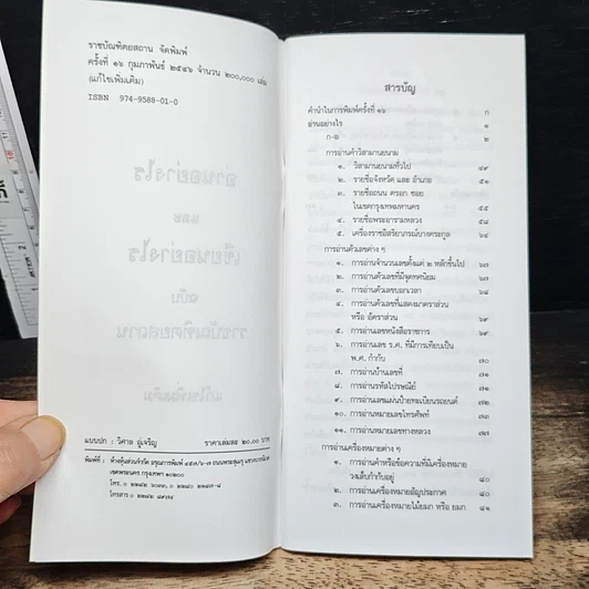 หนังสือ อ่านอย่างไรและเขียนอย่างไร ฉบับราชบัณฑิตยสถาน รูปที่ 6