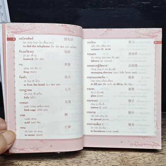 3-in-1 Dictionary Thai Chinese English รูปที่ 8
