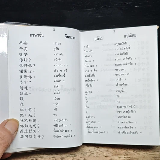 คู่มือพูดภาษา จีนกลาง-แต้จิ๋ว ด้วยตนเอง แบบนำเที่ยว รูปที่ 8