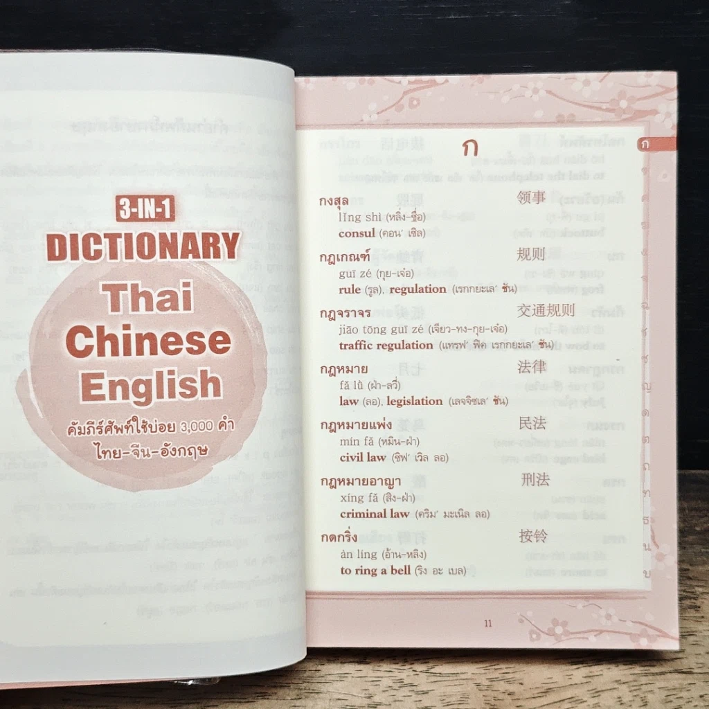 3-in-1 Dictionary Thai Chinese English รูปที่ 7