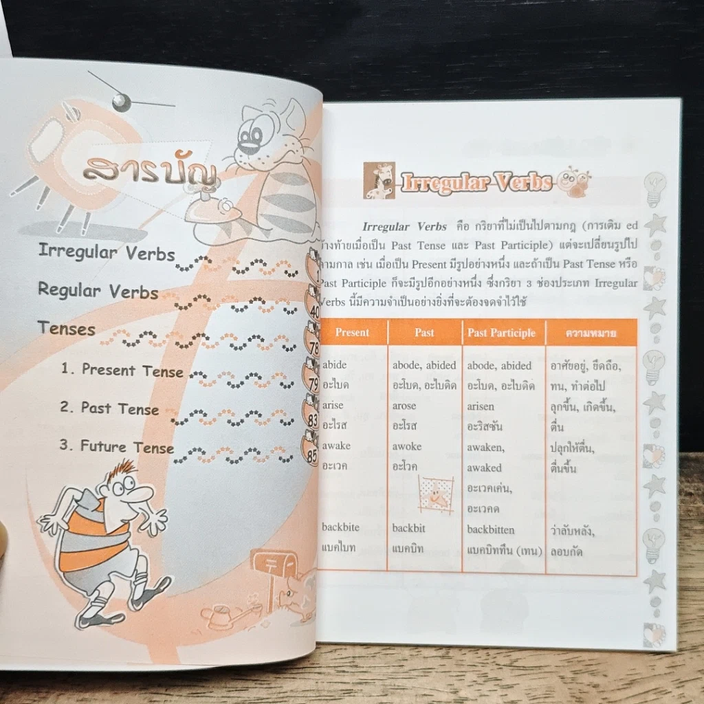 กริยา 3 ช่อง & Tenses รูปที่ 7