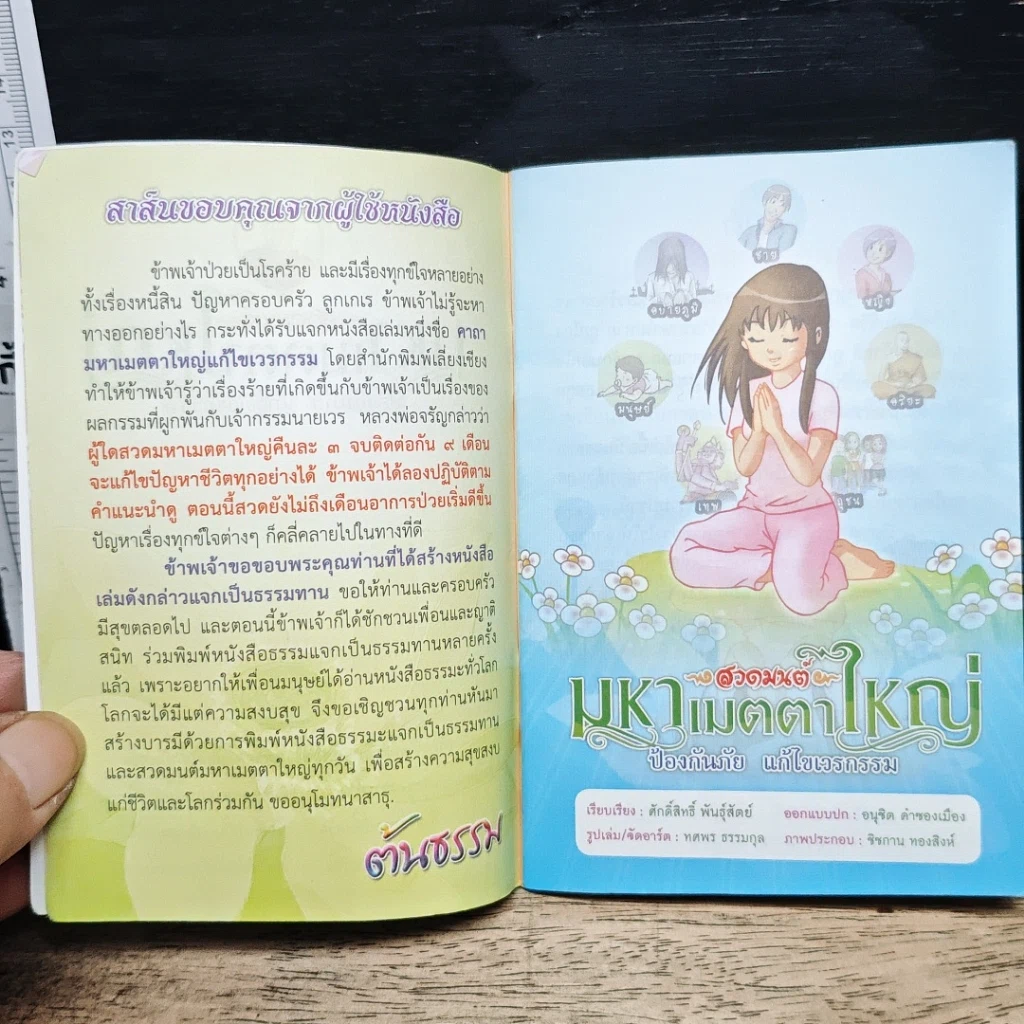 สวดมนต์คาถามหาเมตตาใหญ่ ป้องกันภัย แก้ไขเวรกรรม รูปที่ 6