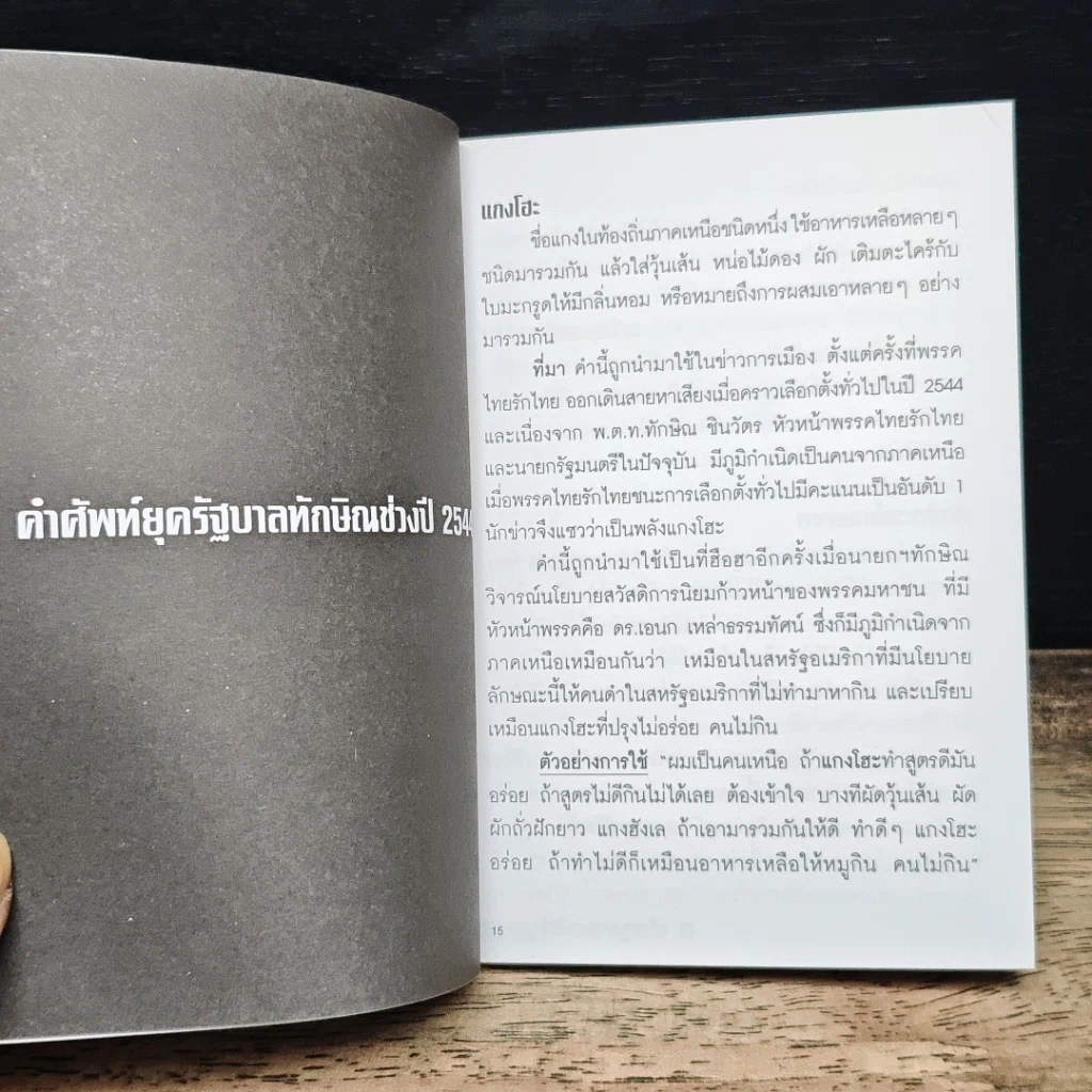 a day weekly ทักษิณานุกรม พจนานุกรมฉบับทักษิณ ชินวัตร รูปที่ 7