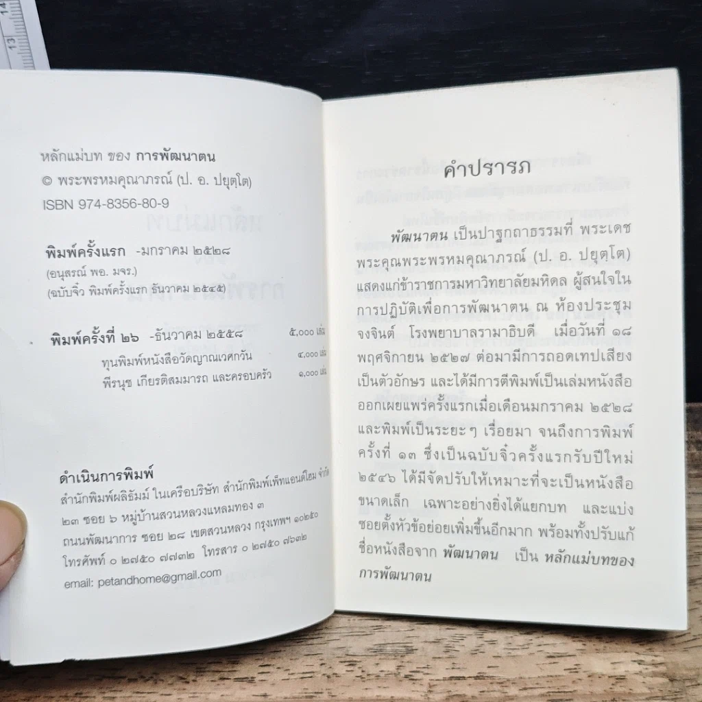 หลักแม่บทของการพัฒนาตน รูปที่ 6