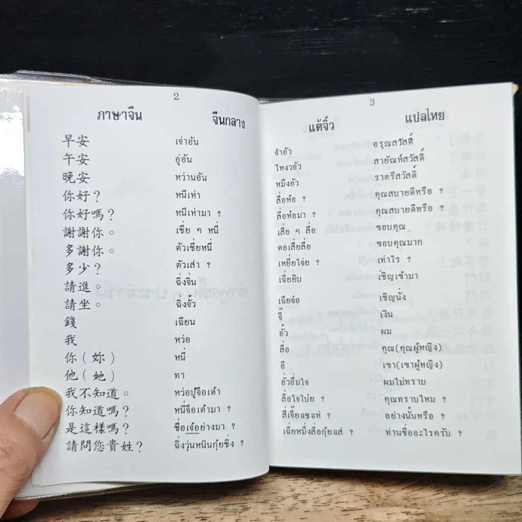 คู่มือพูดภาษา จีนกลาง-แต้จิ๋ว ด้วยตนเอง แบบนำเที่ยว รูปที่ 8